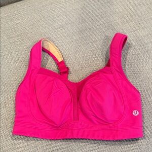 lululemon athletica Pink Sports Bra Size 32 DD
